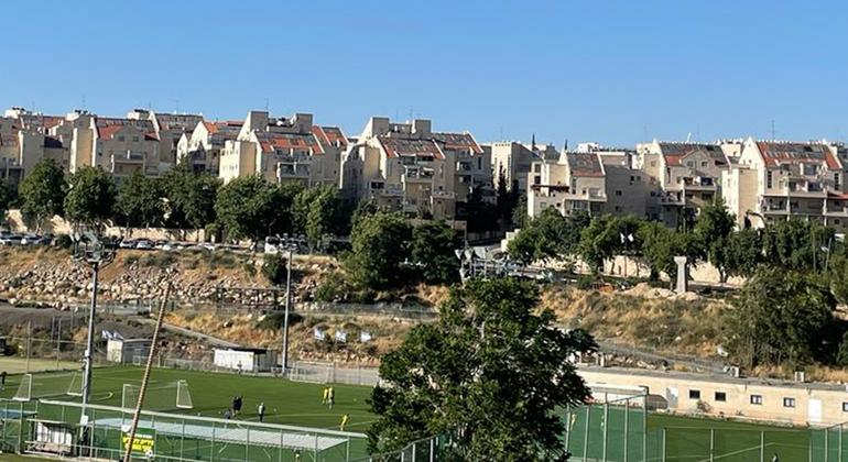 مستوطنة إسرائيلية في القدس.